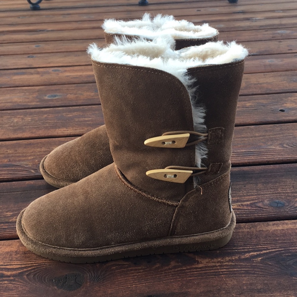Bear paw Women’s Warm, Fur, Tan Boots